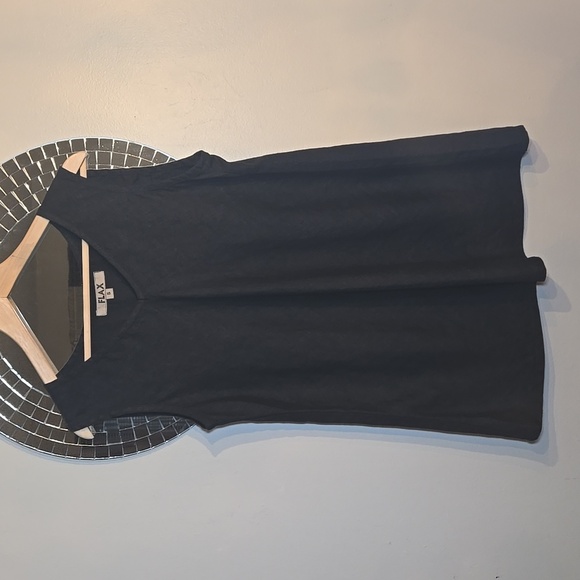 Flax Artistic Linen Tunic Sleeveless V-Neck Tank NWOT - Picture 2 of 10